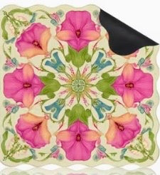Mahjong Mat-Marvel of Peru Flowers