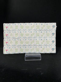Mahjong Tiles Set - Hummingbirds & Puppy Dogs