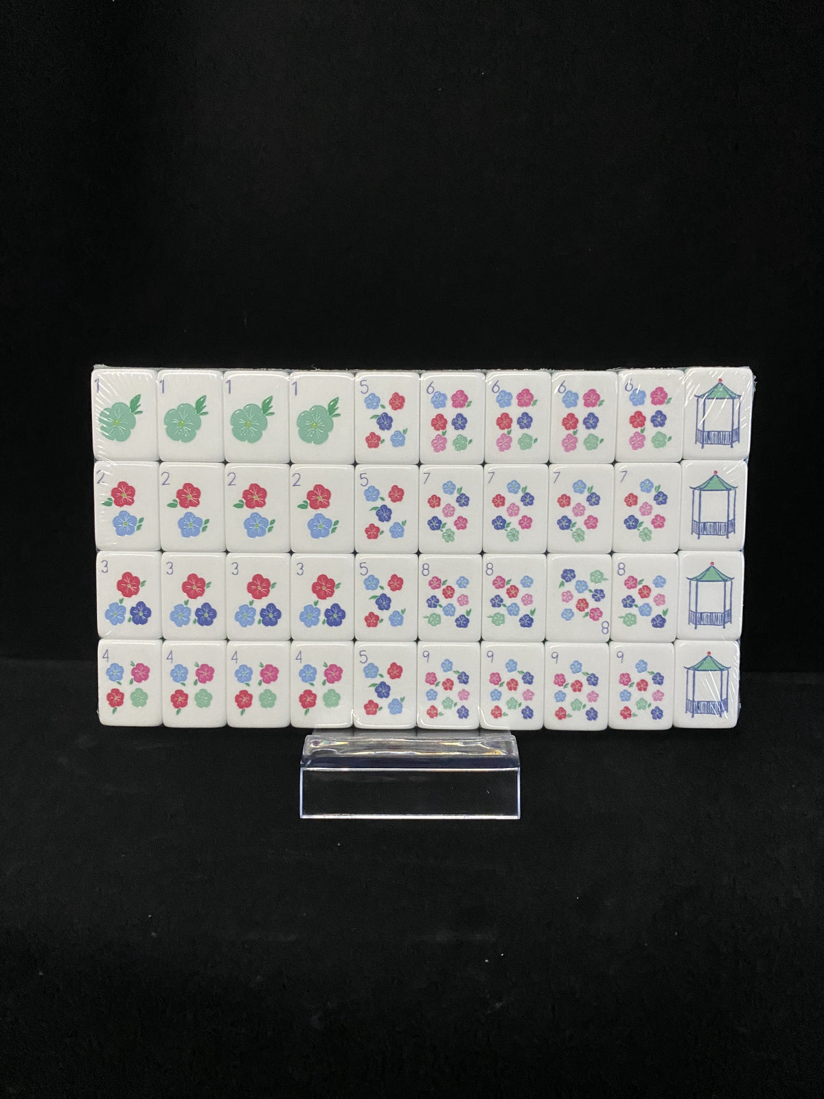Mahjong Tiles Set - Hummingbirds & Puppy Dogs