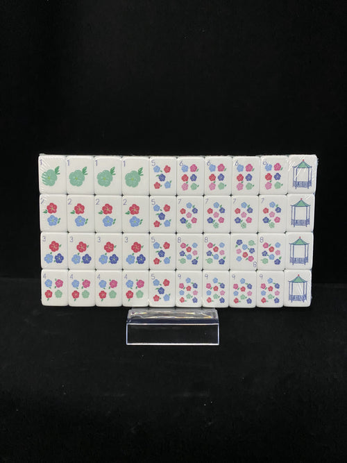 Mahjong Tiles Set - Hummingbirds & Puppy Dogs