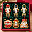 Mahjong Nutcracker 6pc Ornament Set