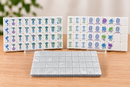 Mahjong Tiles Set - Grey Transparent Koi Jokers