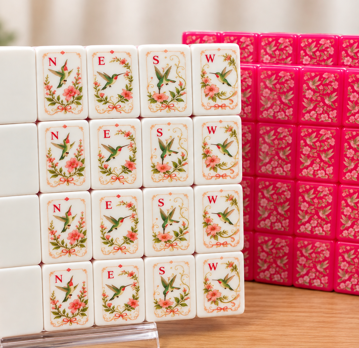Mahjong Tiles Set - Bubbly Party