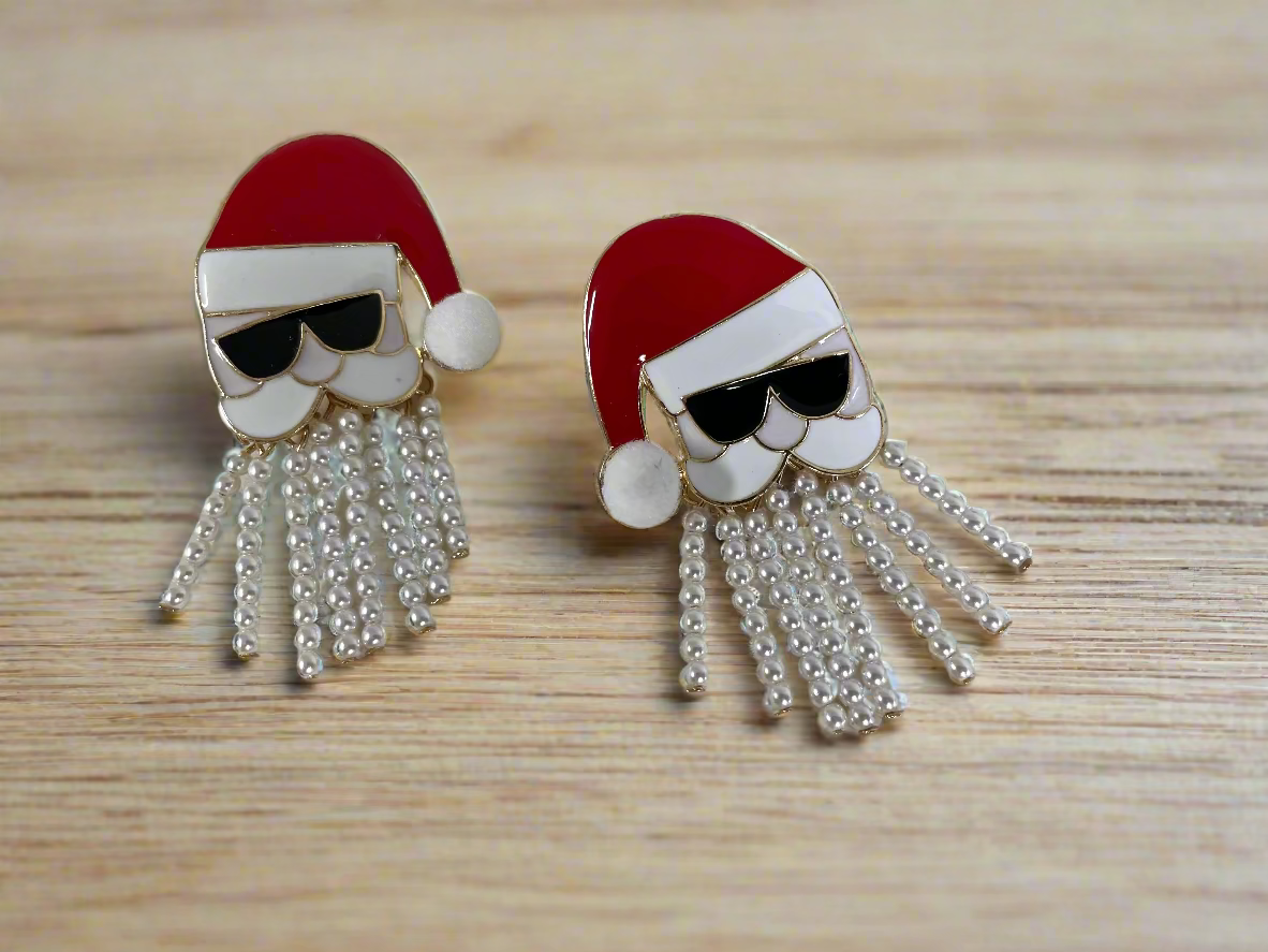 "Cool Santa" Earrings
