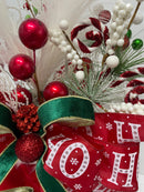 Santa's Boot Holiday Centerpiece