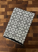 Black & White Kitchen Towels, Set of 4