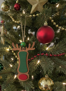 Personalized Reindeer Letter Ornament