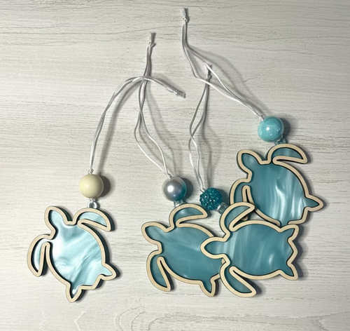 "The Journey" Sea Turtle Ornament