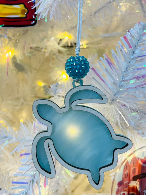 "The Journey" Sea Turtle Ornament