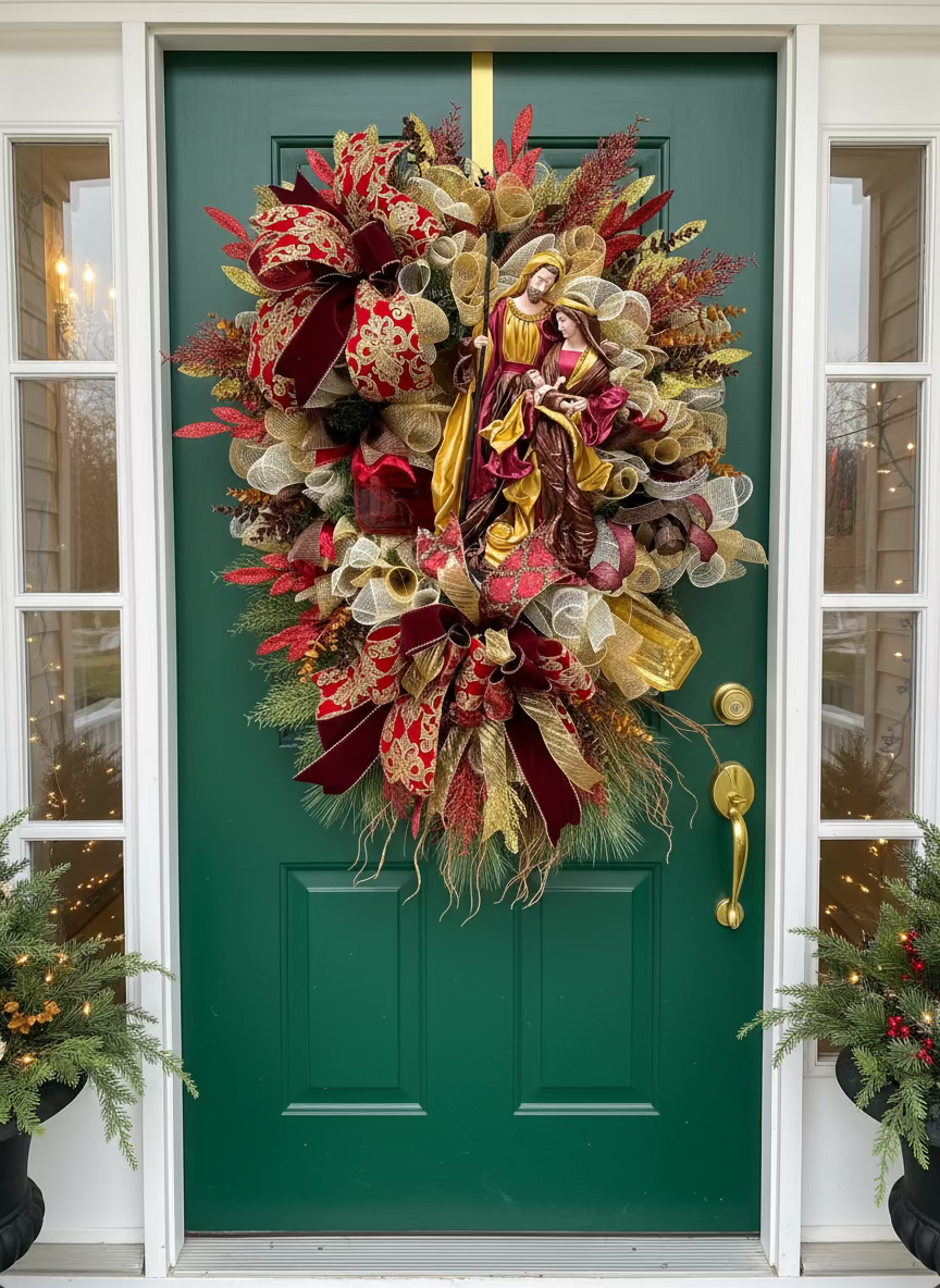 Holy Family Wreath