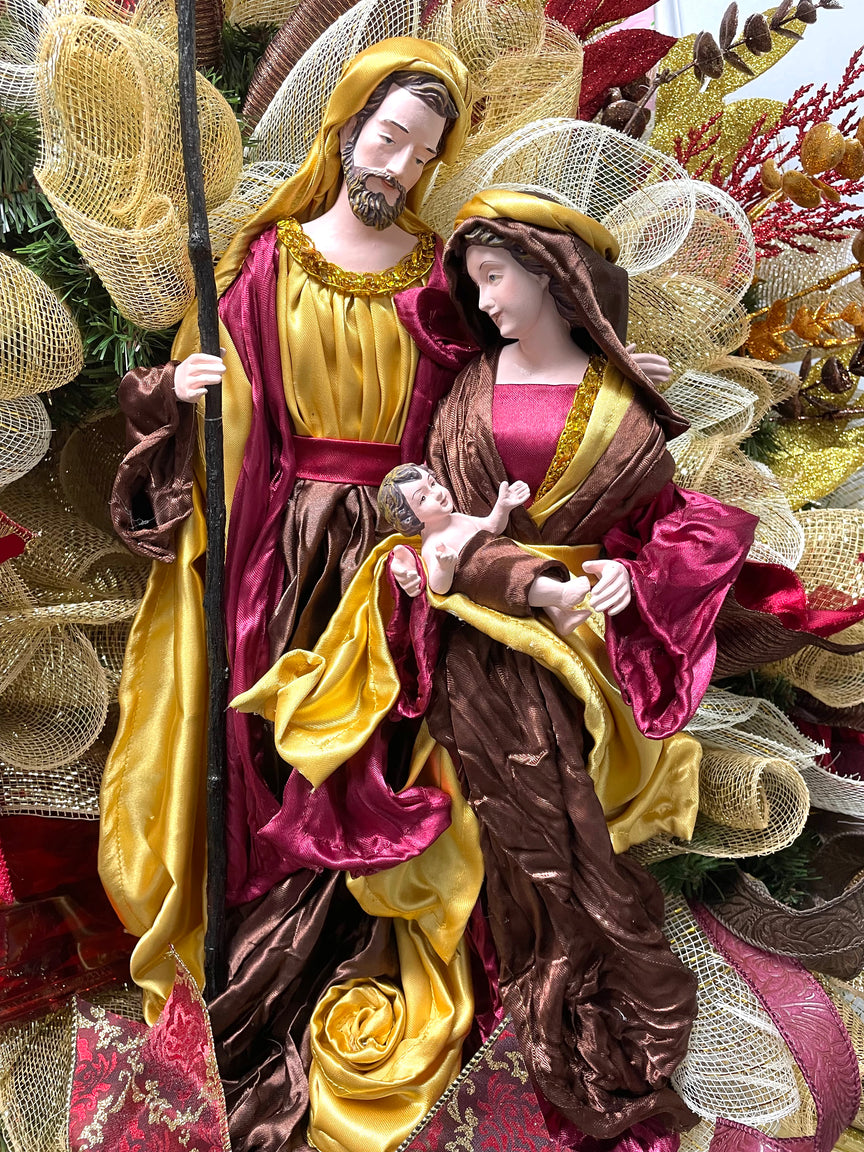 Holy Family Wreath