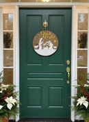 O Holy Night Doorhanger