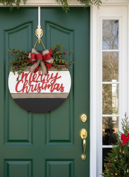 18" Doorhanger - Merry Berry