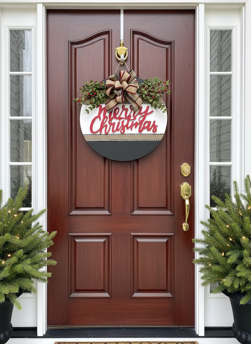 18" Doorhanger - Merry Berry
