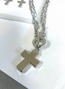 Toggle Cross Earring/Necklace Set