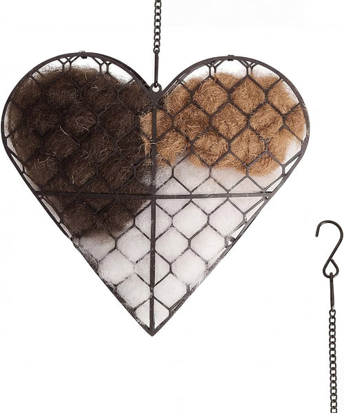 Heart Shaped Bird Nesting Cage