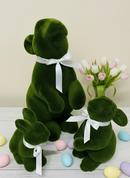 Mossy Flocked Bunnies