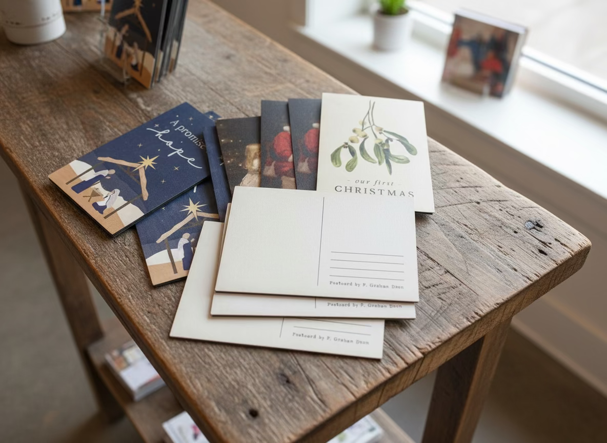 P. Graham Dunn Wooden Postcards