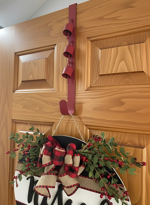 16" Wreath Hanger with Bells