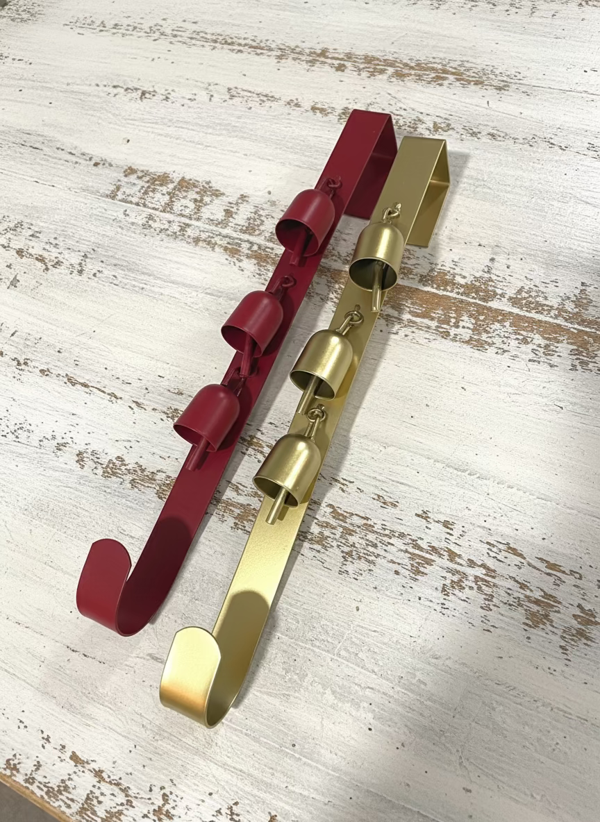 16" Wreath Hanger with Bells