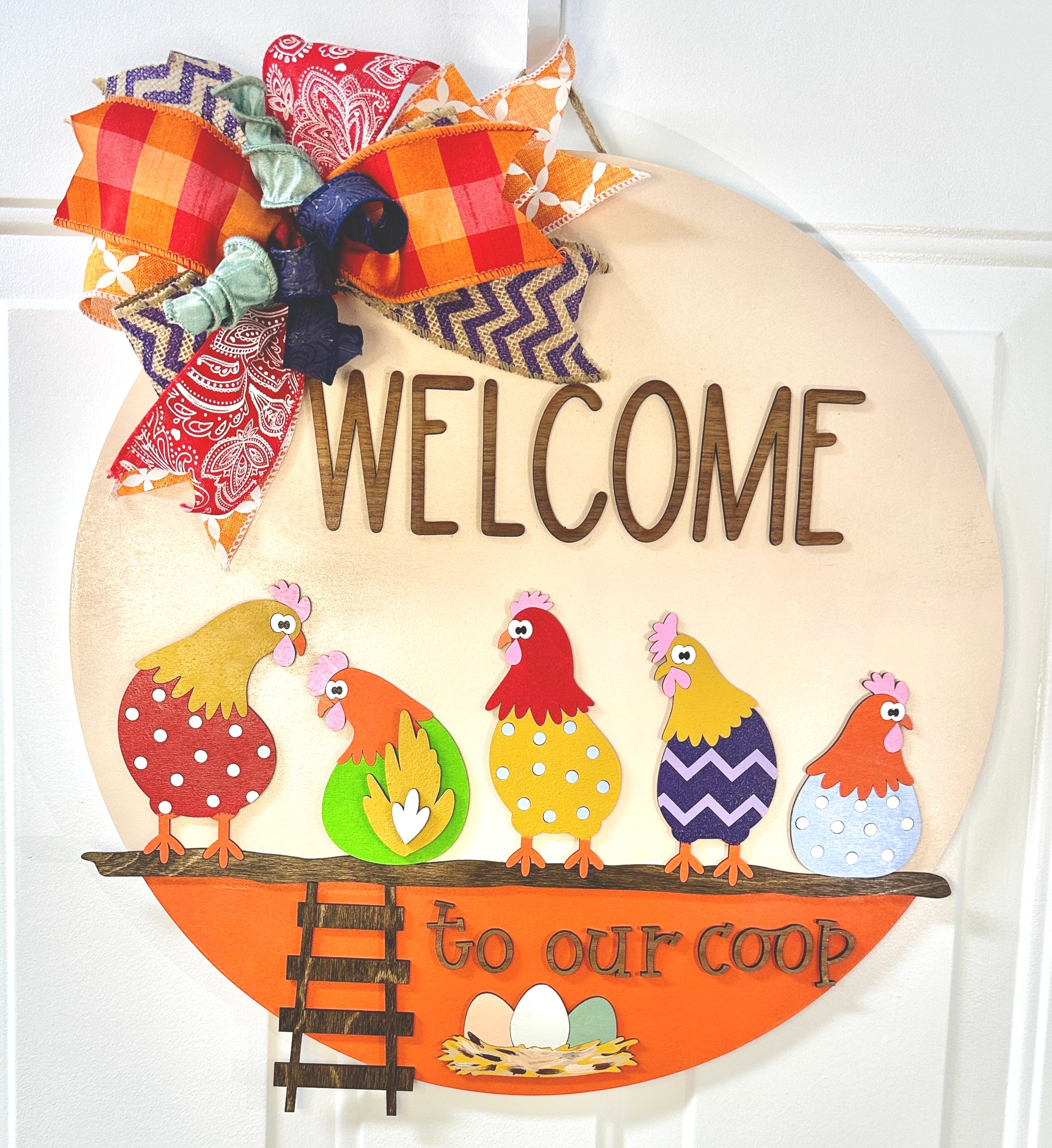 "Welcome to Our Coop" DoorHanger
