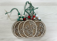 "Christ the Savior is Born" Ornament