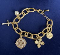 Gold "Charm" Bracelet