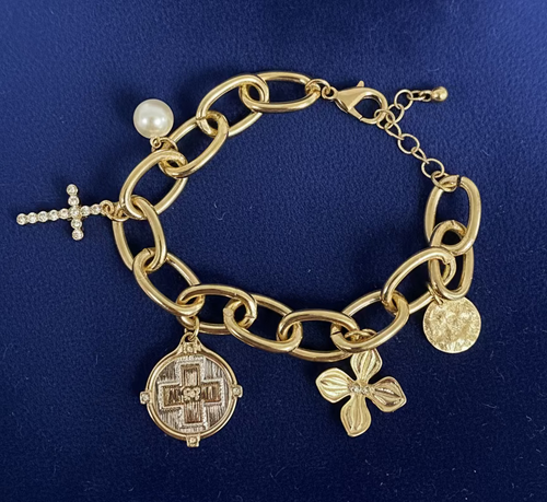 Gold "Charm" Bracelet