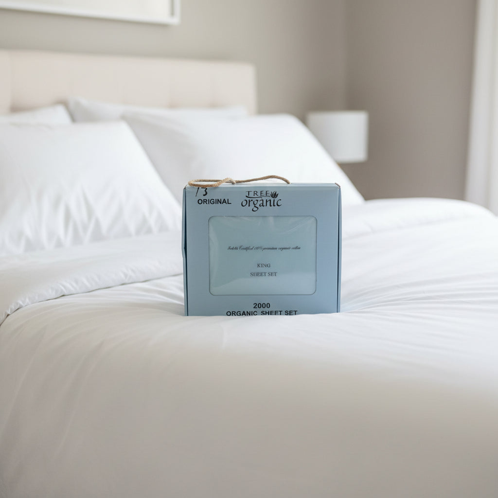 Tree Organic King Sheet Set