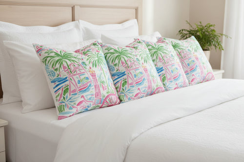 Florida Tropical Pillow Covers