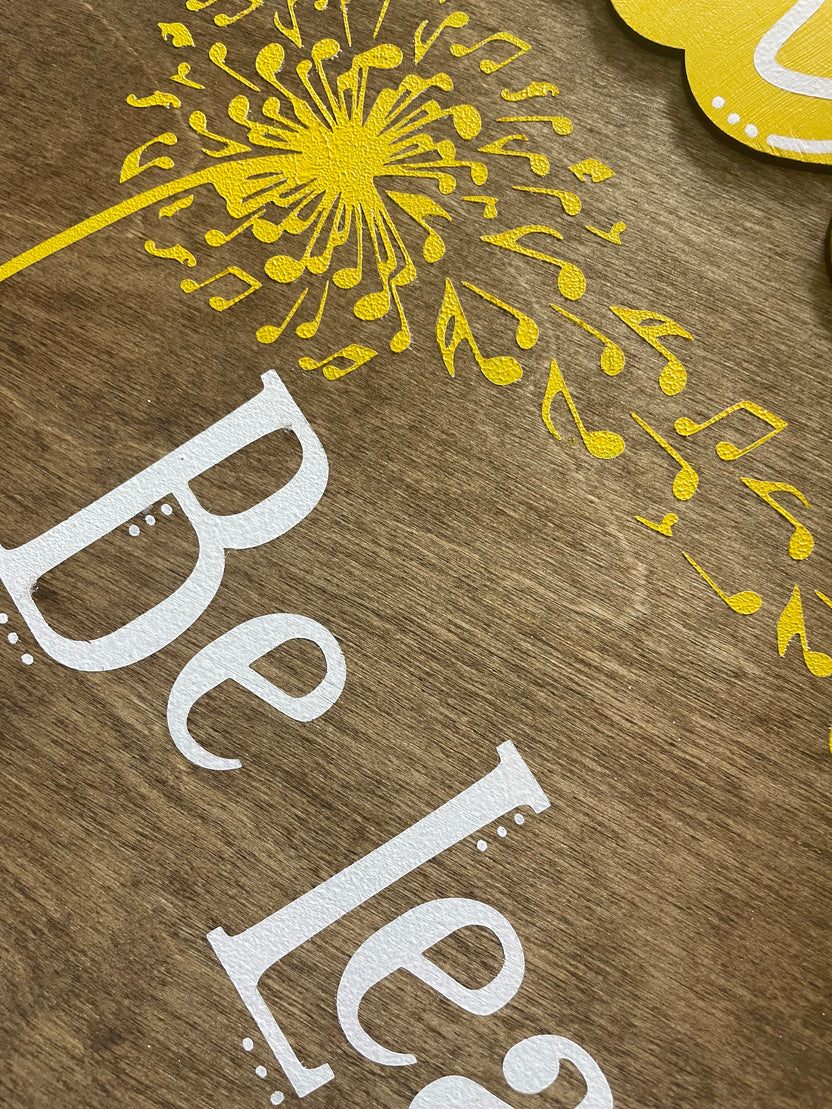 Don't Stop... Be Leaving Doorhanger