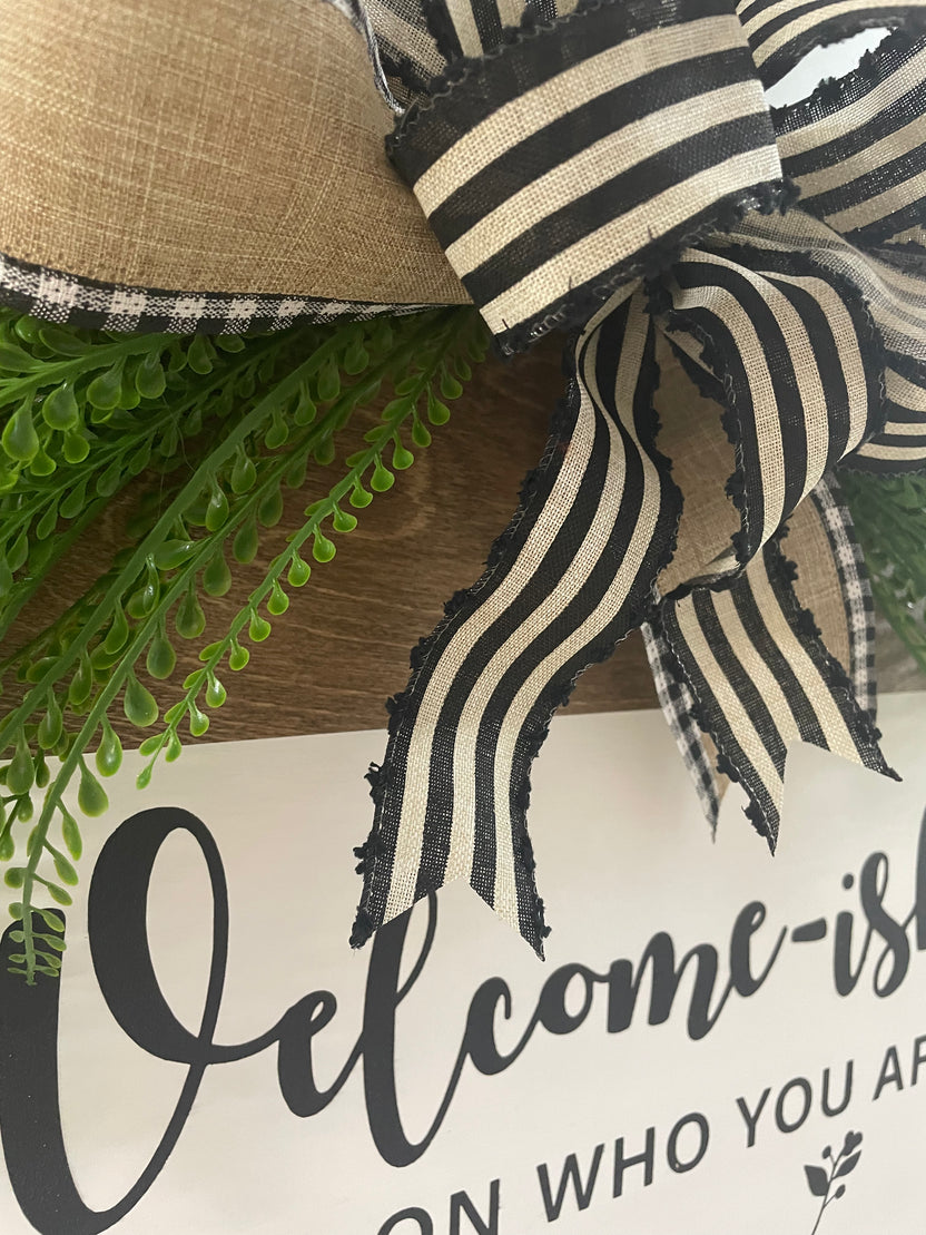 Welcome-ish Doorhanger