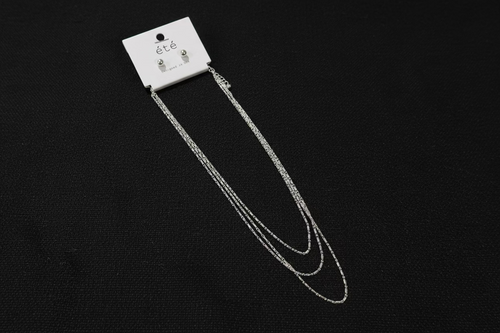 3-Chain Micro-Bead Necklace Sets