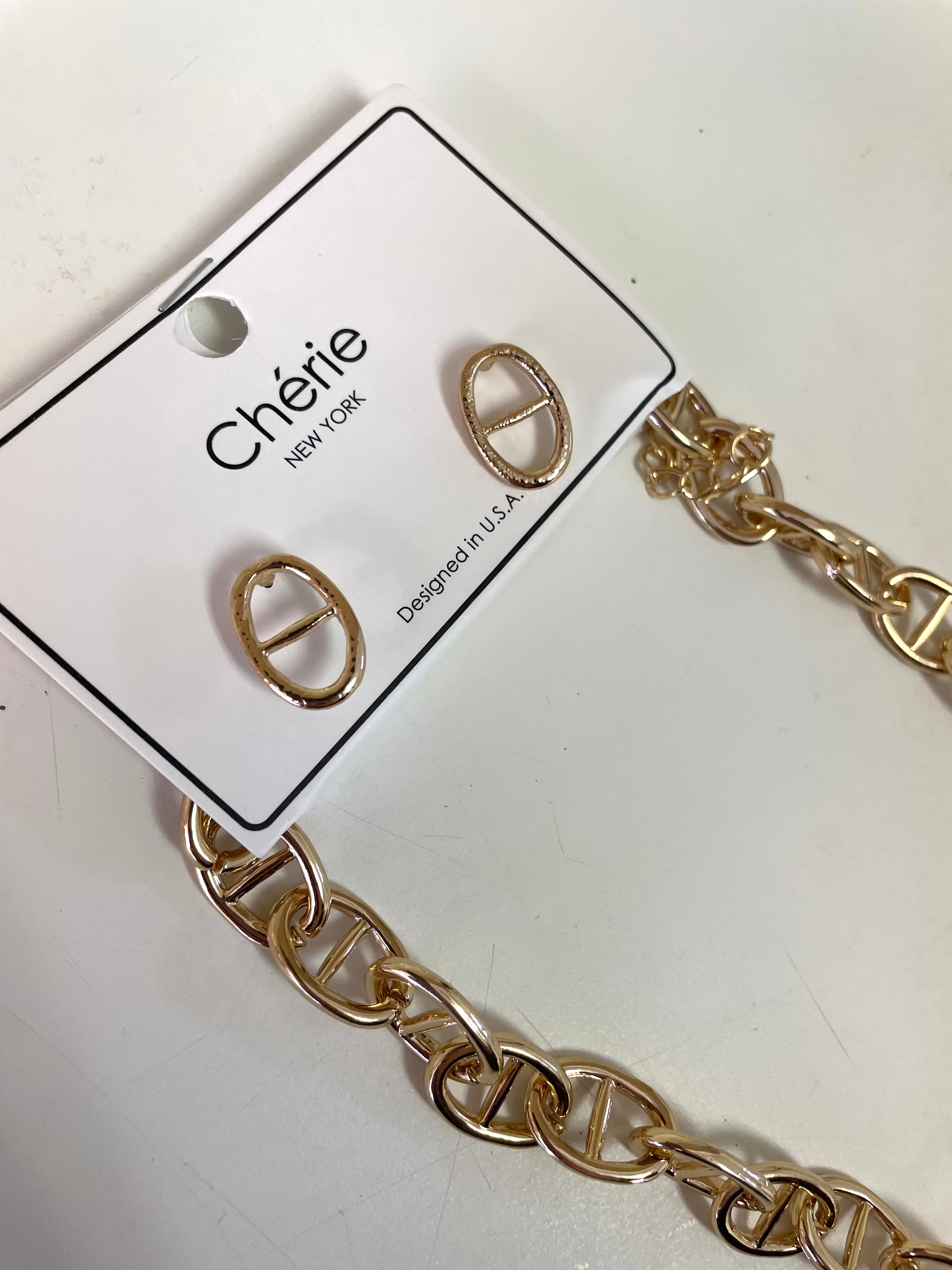 Oval-Bar Link Chain Set