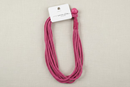 Pink Corded Necklace and Bracelet