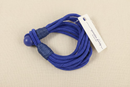 Blue Corded Necklace and Bracelet