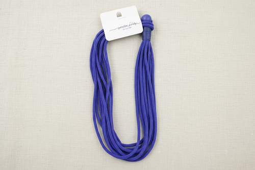 Blue Corded Necklace and Bracelet