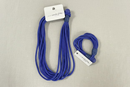 Blue Corded Necklace and Bracelet