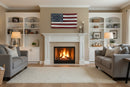 wooden American Flag