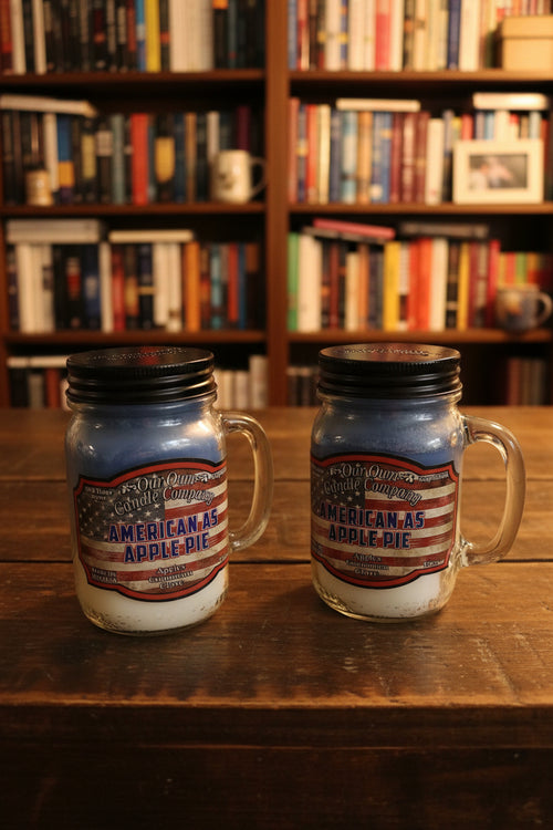 American as Apple Pie Candle