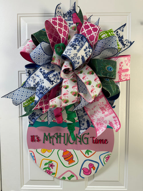 Custom MahJong Door Hanger