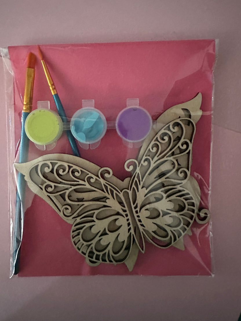 3-Layer Butterfly Paint Kit
