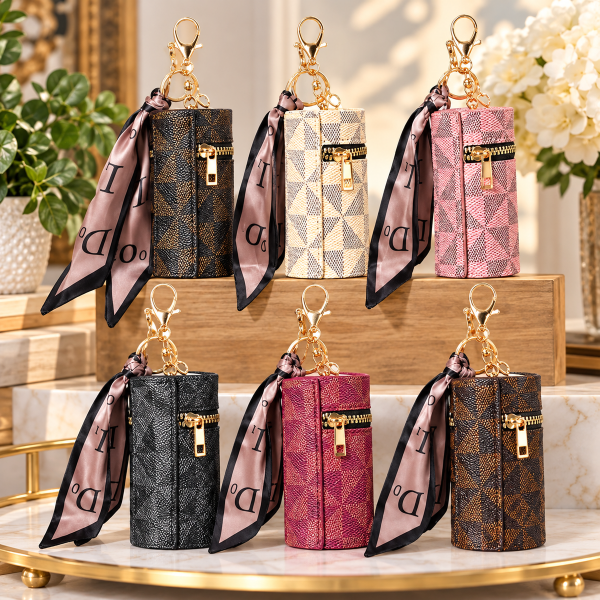 Barrell & Scarf Purse Clips