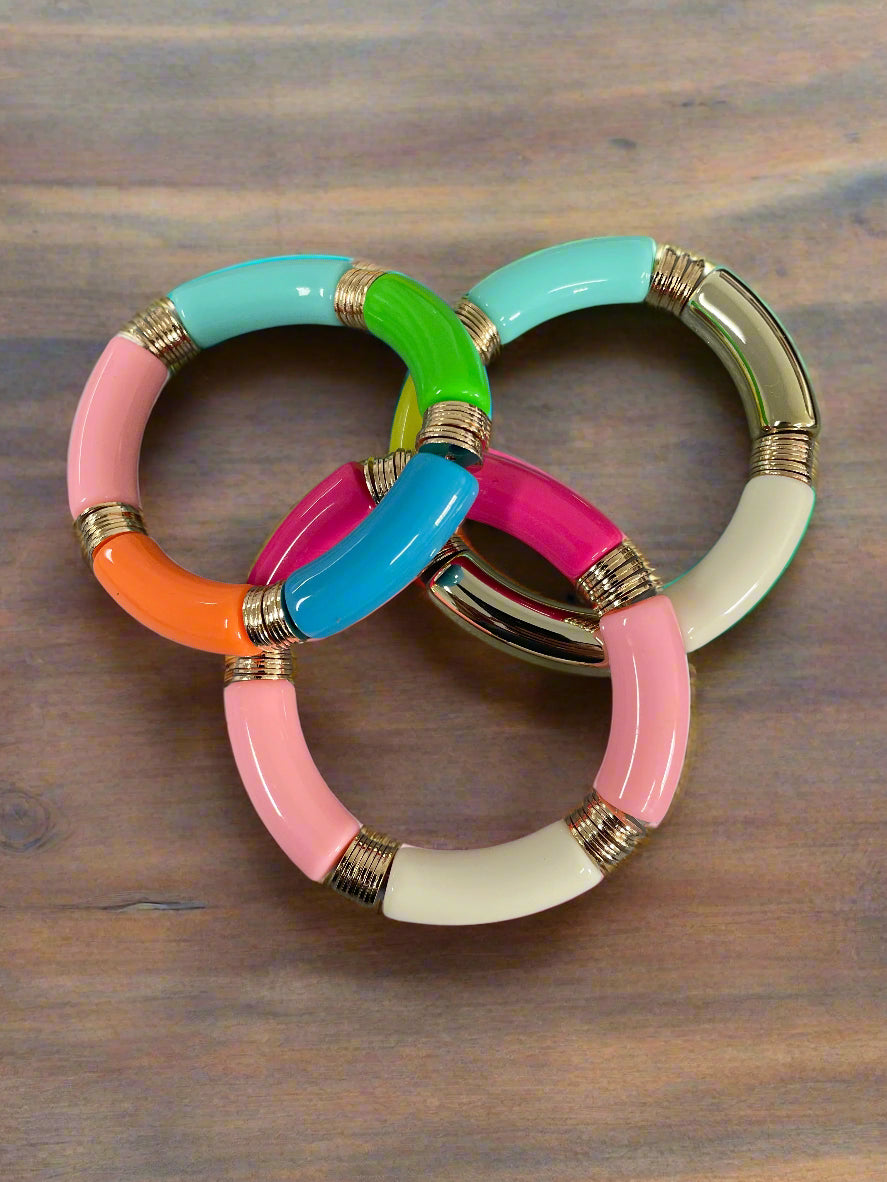 Multi-Colored Bracelet Set