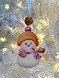 Acrylic Snowman Ornaments