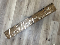 Wooden Table Runner