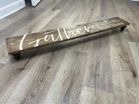 Wooden Table Runner