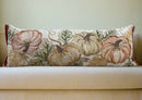 Oblong Pumpkin Throw Pillow