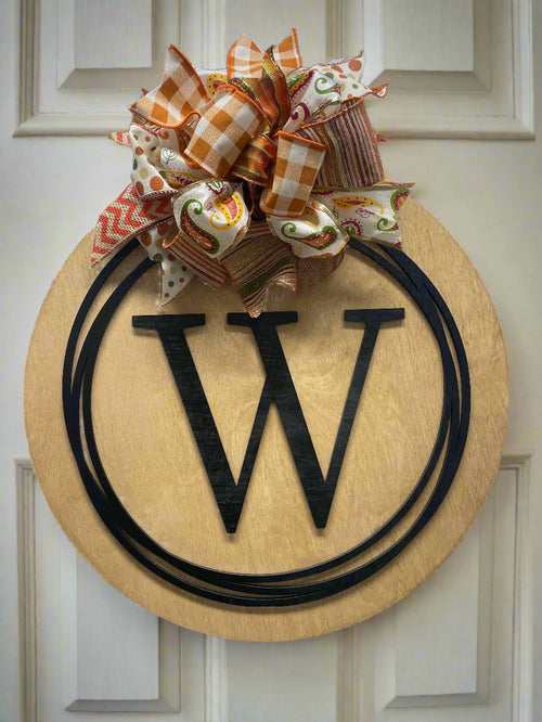 Personalized Letter Doorhanger
