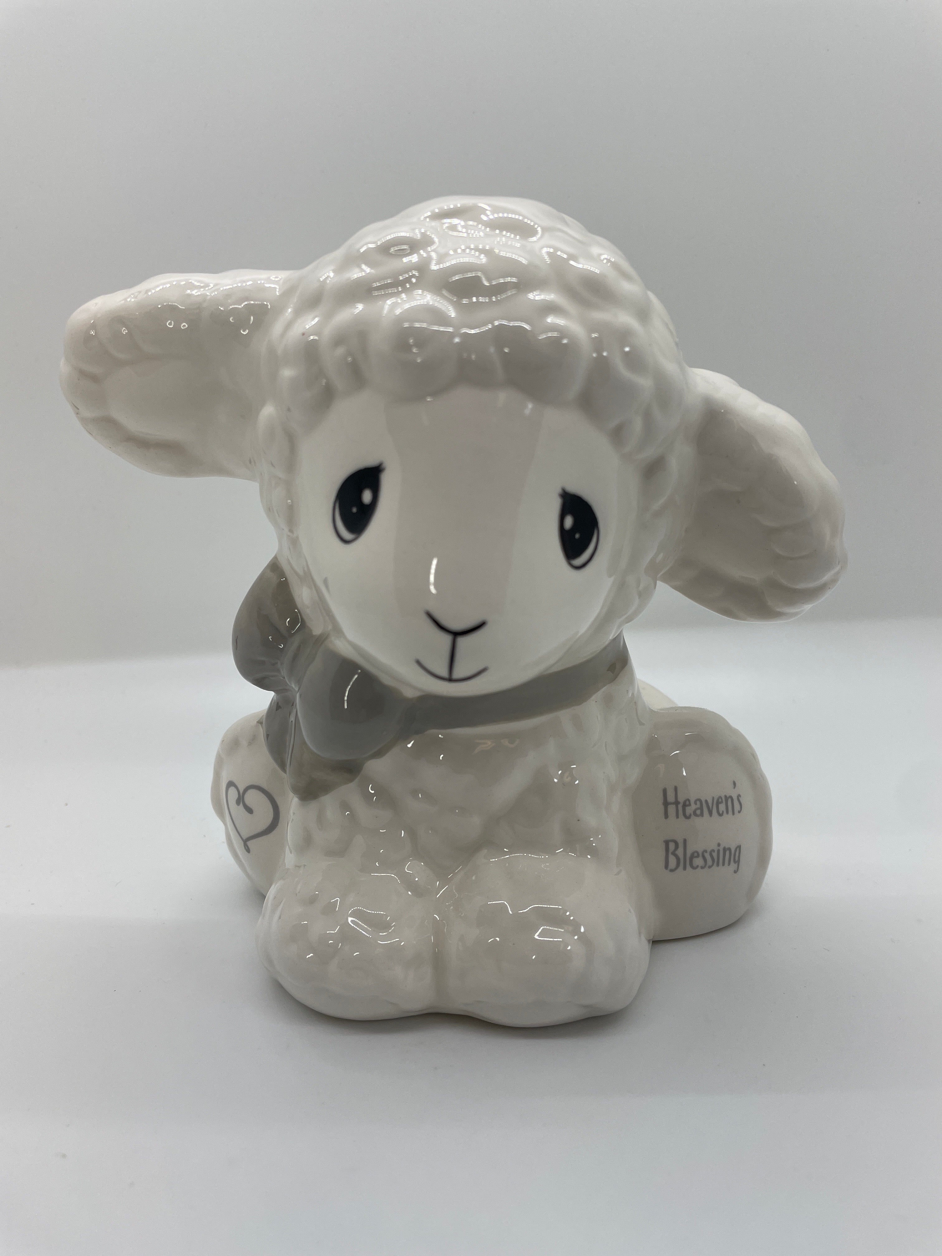 Precious Moments Little Lamb Coin Bank